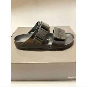 Rick Owens x Birkenstock Rotterdam Combo Black Sandals Women's NIB
